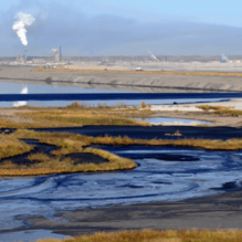 tailings pond